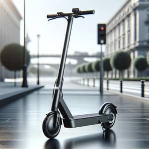 Sleek Electric Scooter with LED Lights | Urban Riders