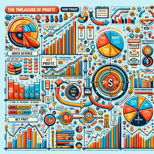 Visualizing True Profit Measures with Colorful Infographic