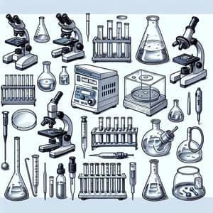 10 Easy Drawings of Microbiology Laboratory Apparatuses