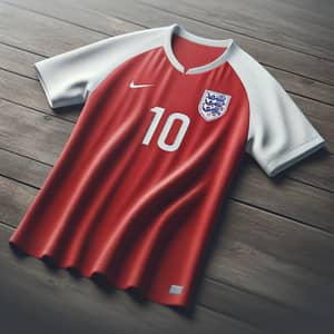 Arsenal Shirt - Classic Red and White Jersey