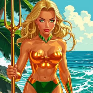 Female Aquaman: A Tropical Ocean Goddess