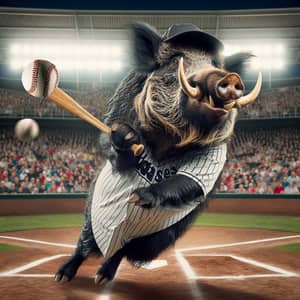 Wild Boar Baseball Game: A Unique Nighttime Fun