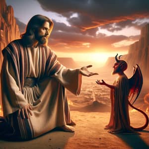 Epic Struggle: Good vs Evil in Religious Lore