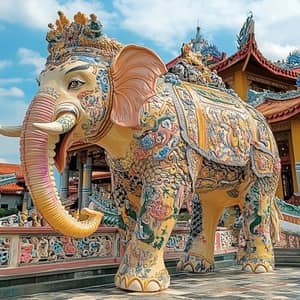 Nine-Tusked Elephant & More: A Tale of King Hung