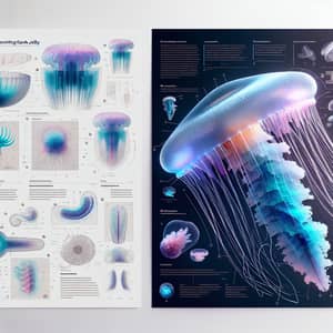 Detailed Comb Jellies Diagram: Unique Structure & Anatomy