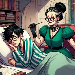 Magical Dreams: Harry Potter & Professor McGonagall Sleeping Scene