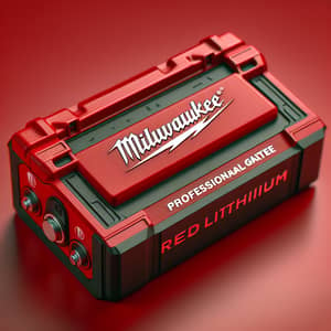 Milwaukee RedLithium Battery - Professional Power Tool