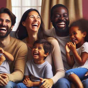 Happy Family Laughing Together | Joyful Living