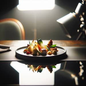 Gourmet Food Photography: Elegant Plating & Soft Lighting