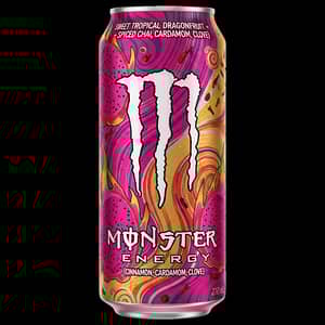 Sweet Tropical Dragonfruit & Chai Monster Energy Can