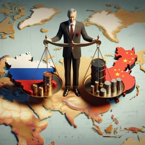 Trade Mediator Between Russia and China: Illustrating Mutual Benefit