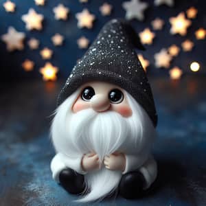 Cute Gnome Gazing at Stars – Garden Gnome Statue