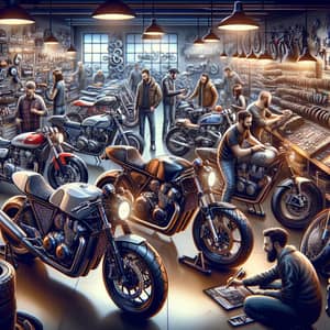 Motorcycle Shop: Modern & Vintage Bikes, Accessories, Mechanics