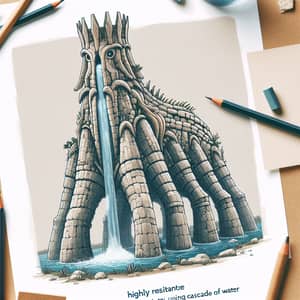 Nuraghi-Inspired Pokémon: Towering Water Creature