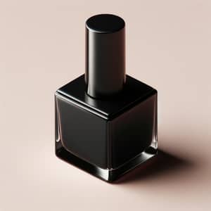 Black Square Nail Polish Bottle - Shop Now