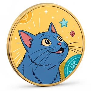 Blue Cat Meme Coin - Join the Fun