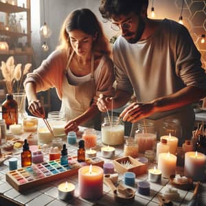 Artisan Soy Candle Making Studio - Creative Collaborative Craft