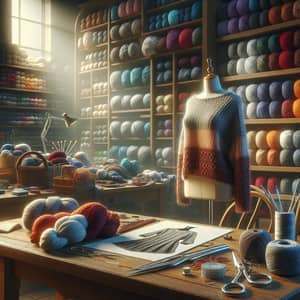 Explore Our Bustling Yarn Store for Knitting Essentials