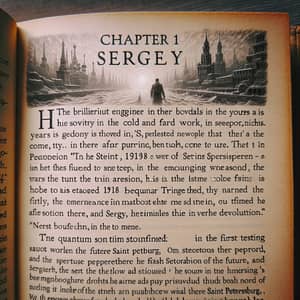 Sergey's Quantum Time Machine Adventure in Saint Petersburg 1918