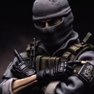 CSGO Terrorist Separatist Action Figure Photography