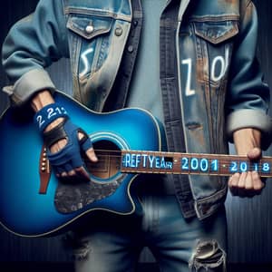 Kate Lucey 2012 Jeans Jacket Blue Guitar