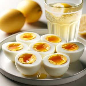 Delicious Boiled Eggs and Lemon Juice Recipe | Cooking Inspiration