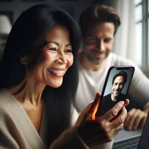 Heartwarming Video Call: Filipino Woman & Dutch Boyfriend