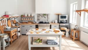 Cozy French Pastry Workshop: 20 sqm of Dessert Delights