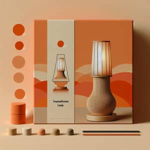 Elegant Minimalist Aromatherapy Lamp Packaging