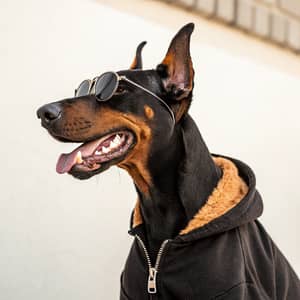 Snoop Dog-Inspired Doberman: A Unique Breed Look