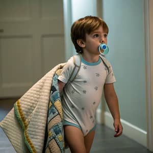 Young Boy in Diapers: A Heartwarming Moment