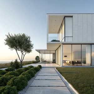 Sleek Minimalist Architecture: A Modern Masterpiece