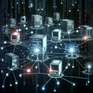 Interactive Network Visual | LAN Computing Design