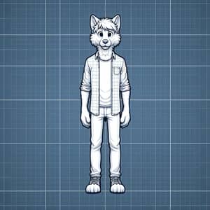 2D Furro Avatar - Unique Anthropomorphic Characters