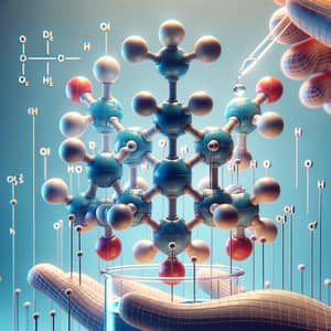 Sulfuric Acid Molecule Structure: Detailed 3D Representation