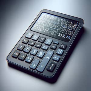 Innovative Digital Calculator with Sleek Design