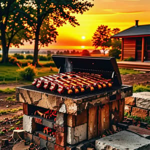 Exquisite Rack of Pork Ribs BBQ - Grilling Masterpiece