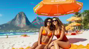 Enjoy Ipanema Beach with Wemobi - Capturing Moments