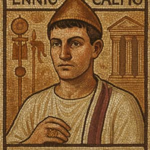 Ennio Servilius Caepio: Roman Mosaic Art