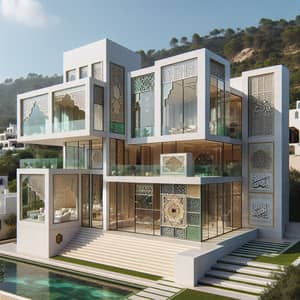 Semolice Villa: Richard Meier & Islamic Architecture Fusion