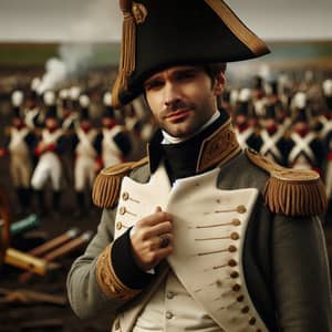 19th Century French Military Uniform | Historical Figure Portrait