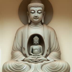 Buddha in Navel of Buddha: A Meditative Journey