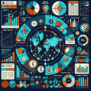 Financial Market Analysis Infographic: Trends & Forecast