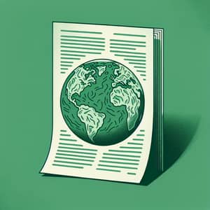 Ecological Magazine Earth Document Cover