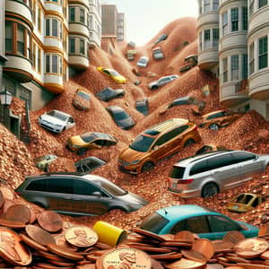 Apocalyptic San Francisco 2024: Streets of Pennies