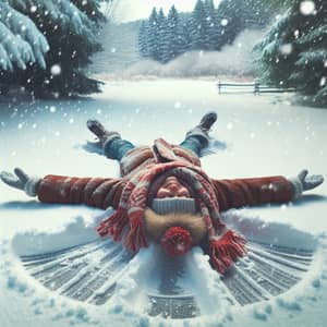 Enjoy The Joy of Making Snow Angels in Winter