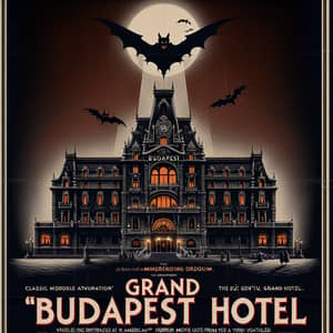 Grand Budapest Hotel: 1930s Horror Film Poster Art