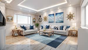 Nautical Living Room Decor Ideas