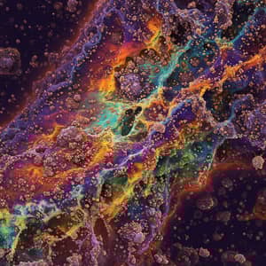 Microscopic Art: Silicon Carbide & Aluminum Oxide