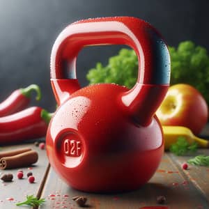 Bright Red Kettlebell | Improve Your Workouts Today